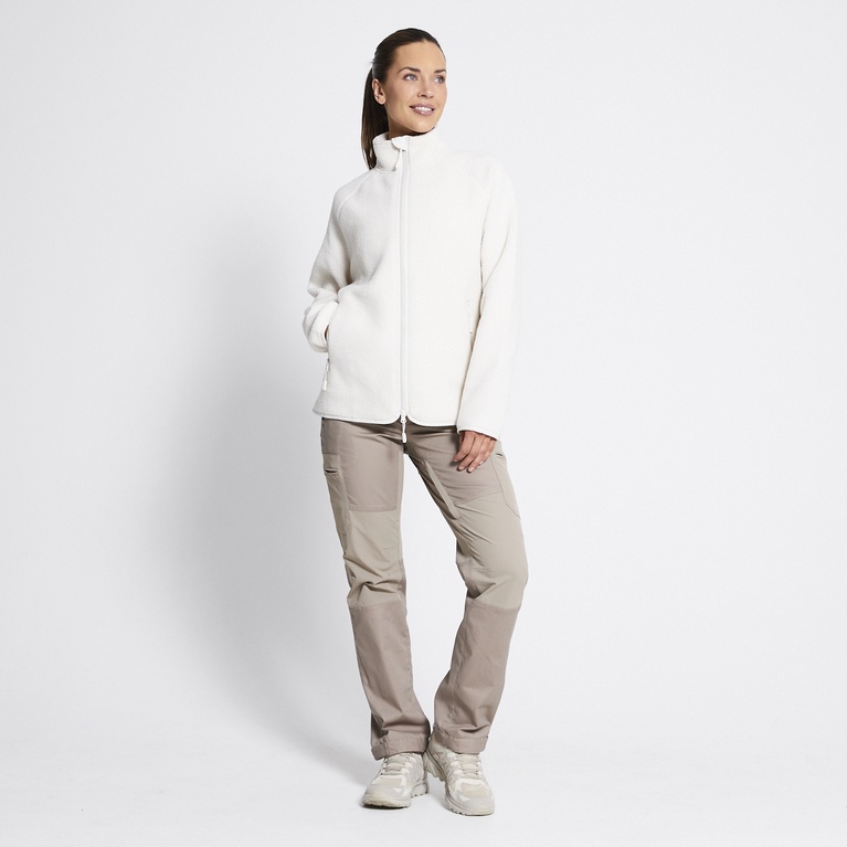 Pile jacket "Valla"  Ivory